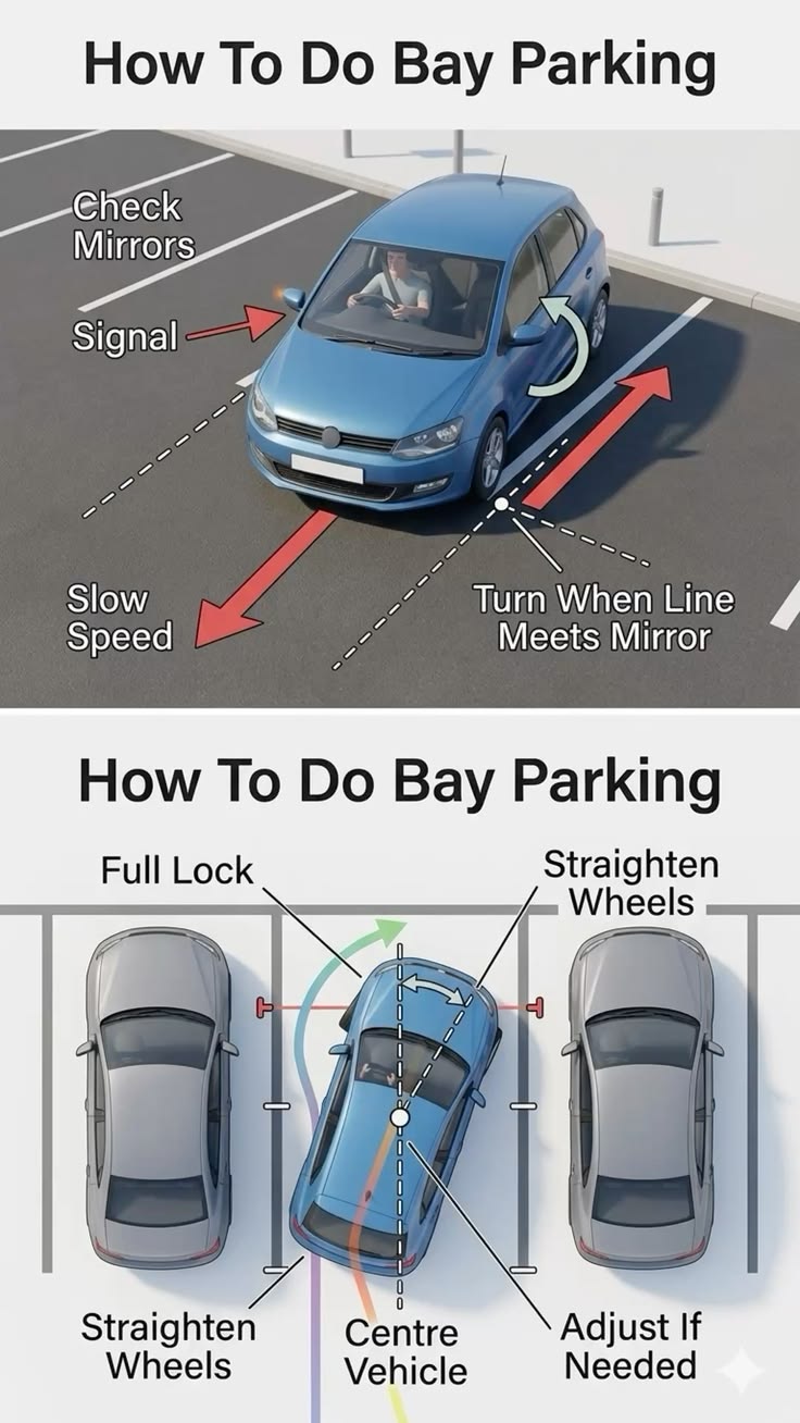 How to do bay parking — step by step guide